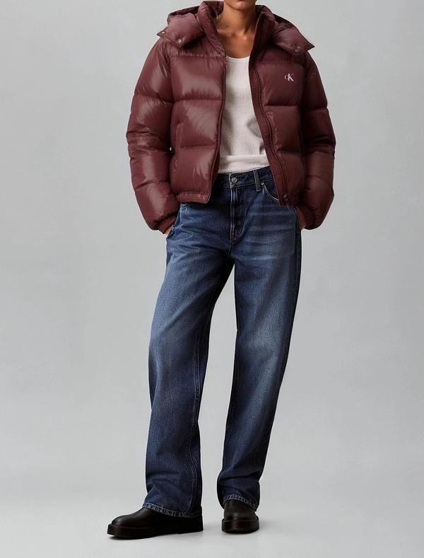 Calvin Klein Klasik Orta Kalınlıkta Şişme Kadın Kırmızı Ceket LV047D501G-GEX - Image 1