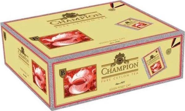CHAMPİON Bardak Poşet 100 Lü (SEYLAN ÇAYI - CEYLON TEA) - Image 1