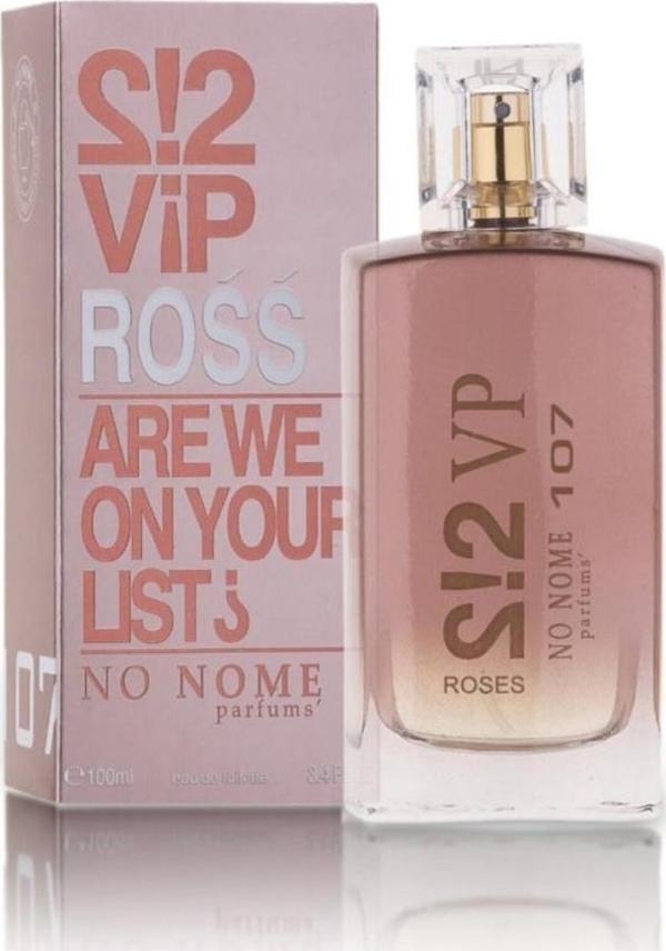 No Name 107 Vip Ross For Women 100 Ml Edt - Image 1