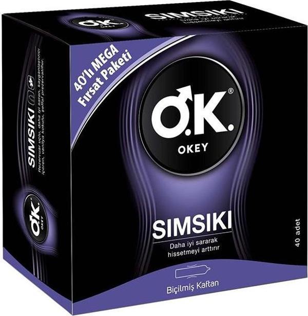Okey Sımsıkı 40'lı Prezervatif - Image 1