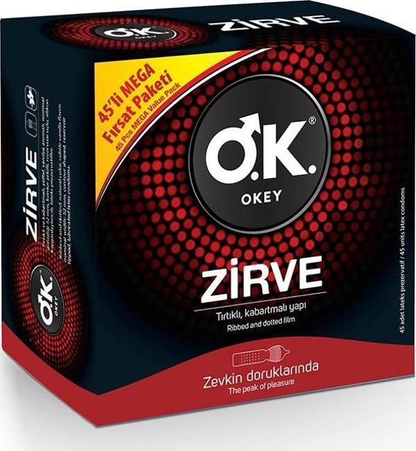 Okey Zirve Prezervatif 40'lı - Image 1