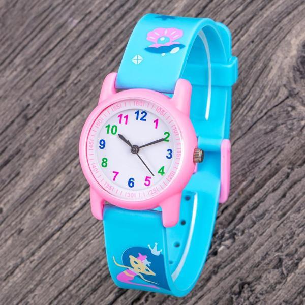 Pinkoli Watch Şık Deniz Kızı Modeli Kız Çocuk Kol Saati ST-304352 - Image 1