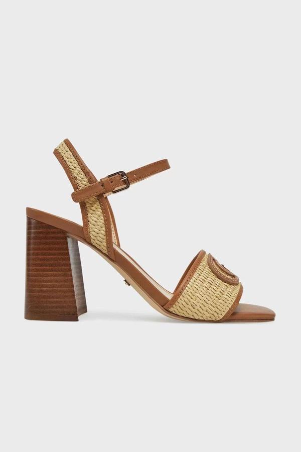 Guess GANIKA Kadın Kahverengi Sandalet FLJGNKFAB03-NATU - Image 1