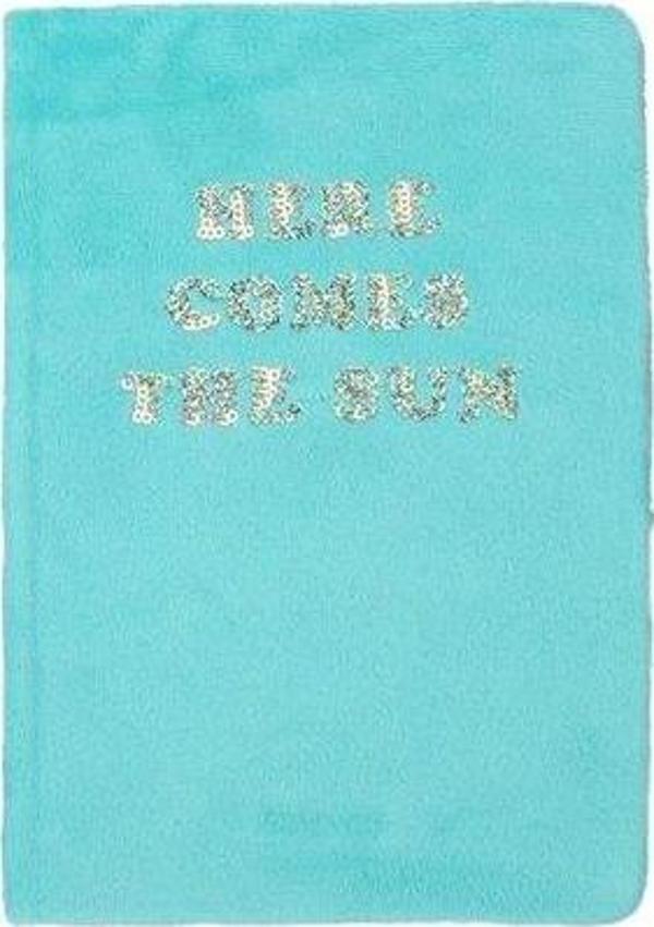 A5 Kadife Mavi Defter - Image 1