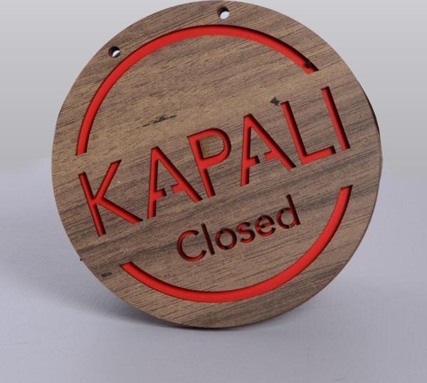 Technopa KAPI İSİMLİĞİ AÇIK-KAPALI - Image 1