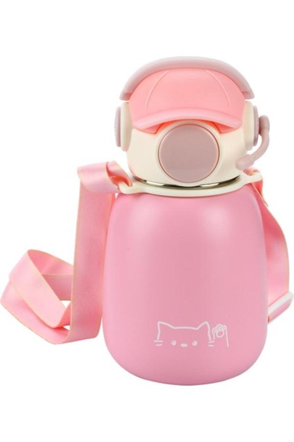 Emofom Gamer Termos Matara 500 ml Paslanmaz Çelik Pipetli Suluk Çocuk Suluğu - Image 1