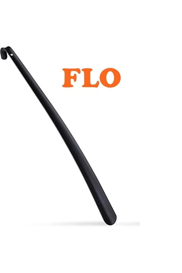 Marka A Kalite Siyah 60 Cm -uzun- Dayanıklı- ' 1 Adet Ayakkabı Çekeceği- Kereta - Çekçek - Image 1