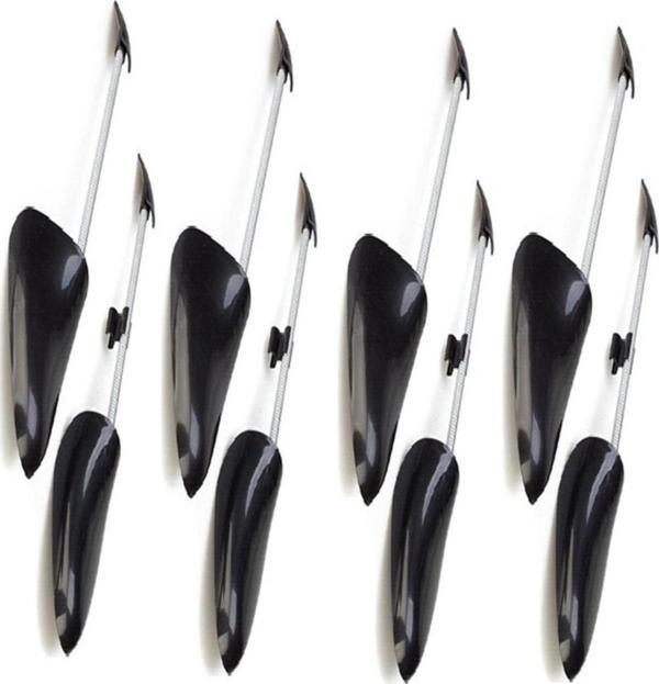 Urve Yaylı - Spiralli 4 Adet Plastik Ayakkabı Kalıbı Siyah 39-44 - Image 1