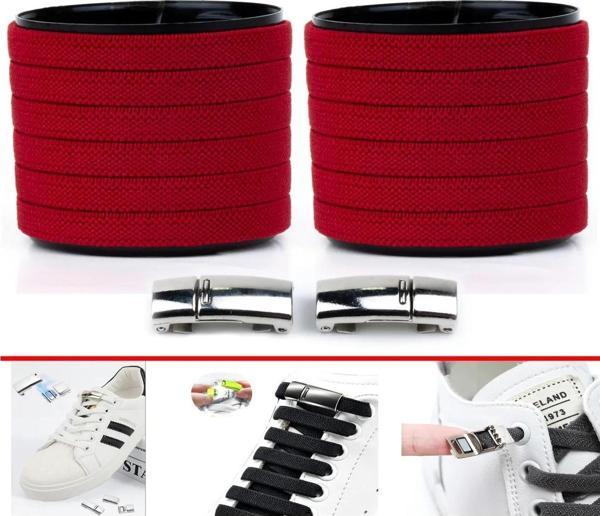 Mıknatıslı Lastikli Ayakkabı Bağcığı Yeni Model - Image 1