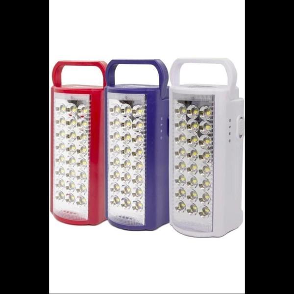 24 Büyük Ledli 80 Saat Yanan Powerbank Özellikli Akülü Led Işıldak - Image 1