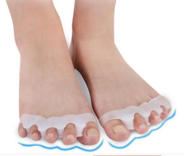 5 Parmak Ayıran Geçmeli Makara Beyaz Renk - Image 1