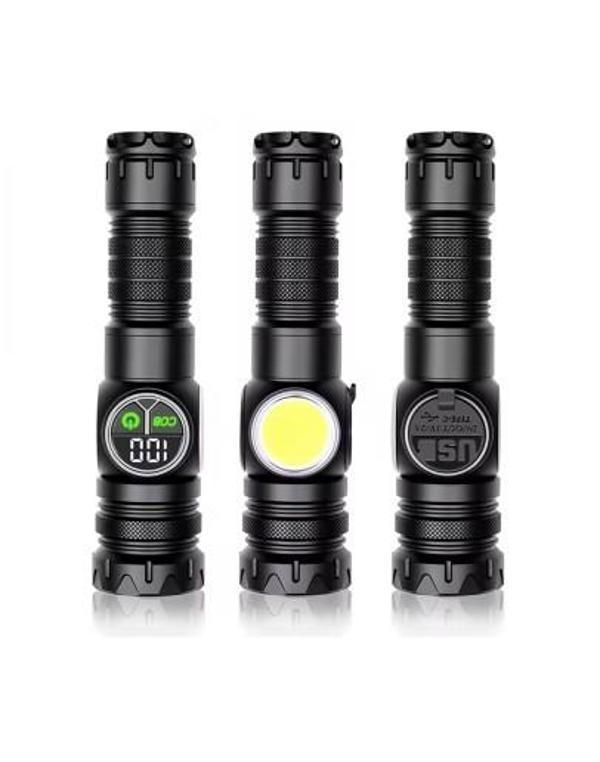 9 MOD ŞARJLI KAMP LAMBASI EL FENERİ - Image 1