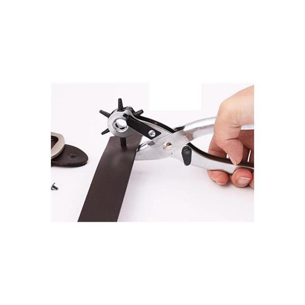 Kemer Delme ve Perçin Pensesi Ikili Set Deri Plastik Delici - Image 1