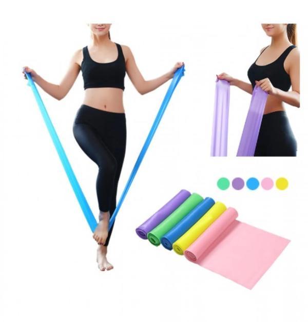 Mavi Pilates Lastiği SERT DİRENÇ PİLATES 120 CM*15 CM*0.55 MM - Image 1