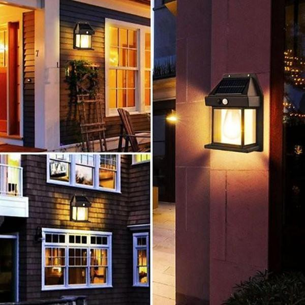 Güneş Enerjili Duvar Lambası, Hareket Sensörlü S-50 - Image 1
