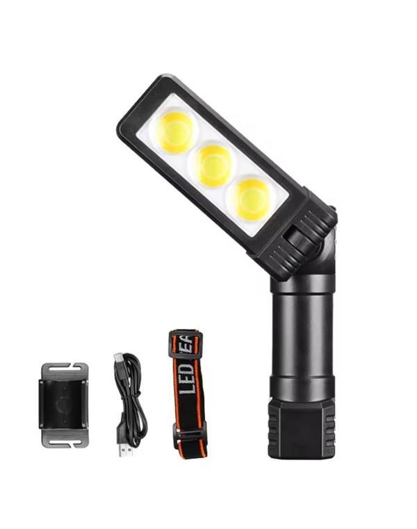 ŞARJLI MIKNATISLI ÇALIŞMA LAMBASI KAFA IŞIĞI - Image 1