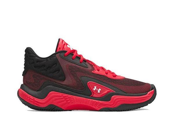 Under Armour Ua Spawn 7 Mid Erkek Basketbol Ayakkabısı 6000753-600 Kırmızı - Image 1