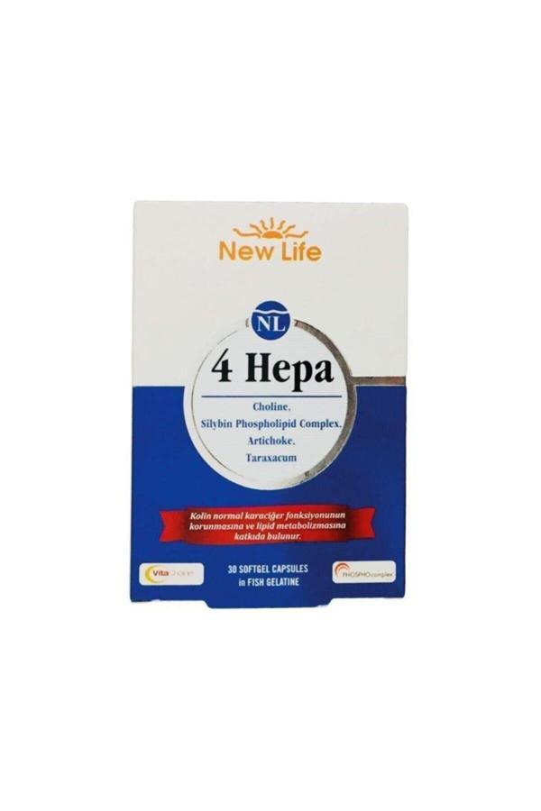 4 Hepa  Multivitaminler (devedikeni,enginar,kolin ve Karahindiba Içeren Takviye Edici Gıda) - Image 1