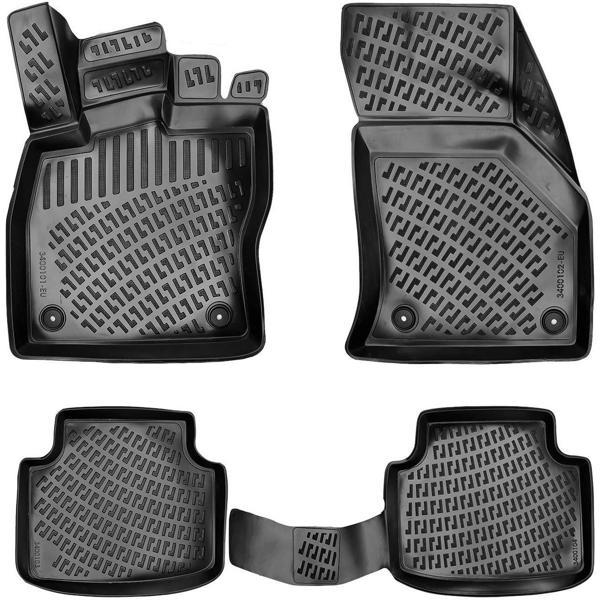 Volkswagen Passat B8-B8.5 2015 + 3D Havuzlu Paspas Siyah - Image 1