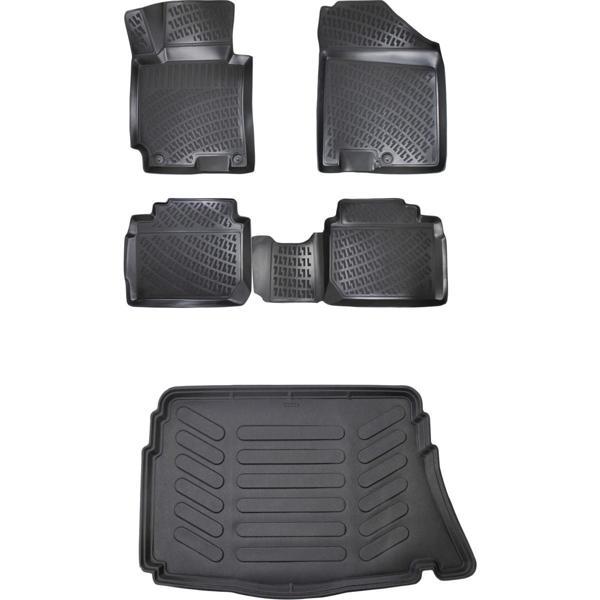 Hyundai I30 2012-2016 Yılları Arası Araca ÖZEL 3D Havuzlu Paspas + Bagaj Havuzu - Image 1