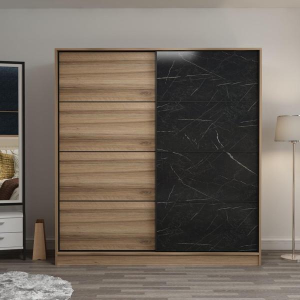 Minar Kale210Y 2K Sürgülü Dolap 220G - Dore Dore Royalmermer - Image 1