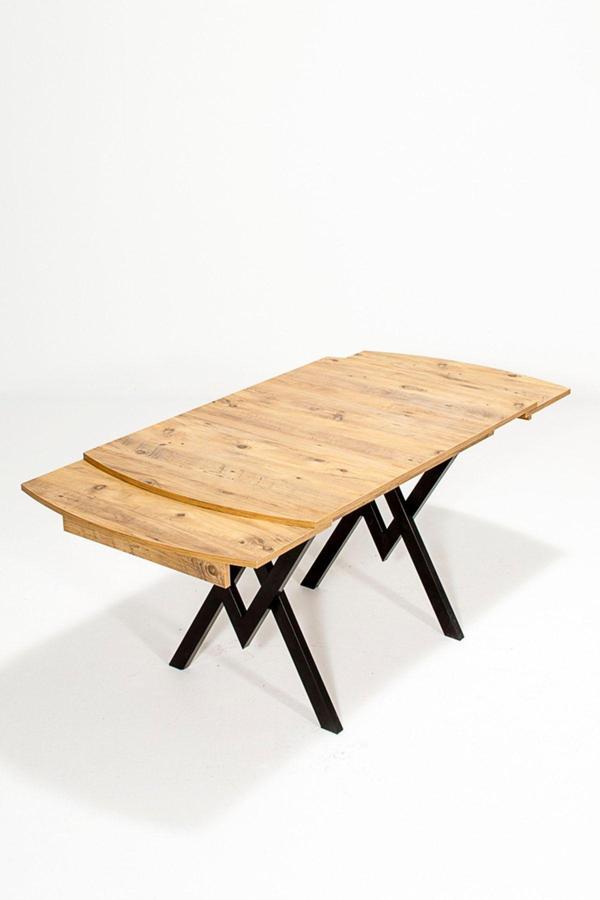 Mobetto Castella Açılabilir Mutfak Masa - Ceviz - Image 1