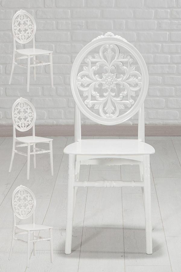 Mobetto Venüs Mutfak Sandalyesi 4 Adet – Beyaz - Image 1