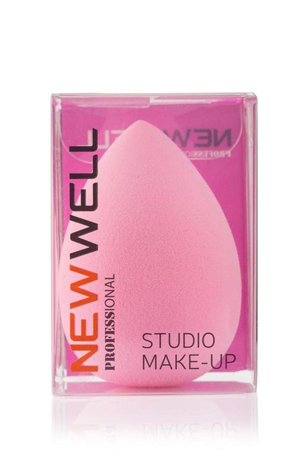 New Well Pembe Makyaj Süngeri - Studio Make-Up 8680097210975 - Image 1