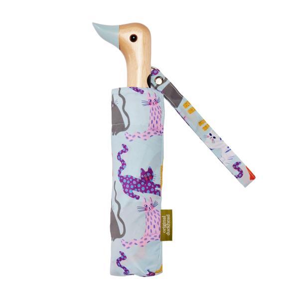 Original Duckhead Duck Kompakt Şemsiye Arty Cats Ice - Image 1