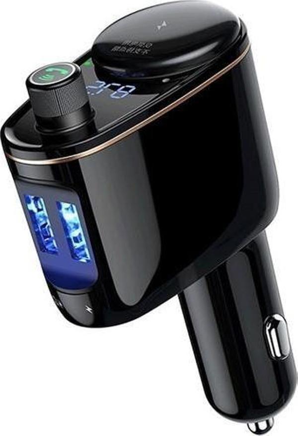 Baseus Dijital Bluetooth Aktarım Adaptörü Araç Çakmak Şarj CCALRH 01 - Image 1