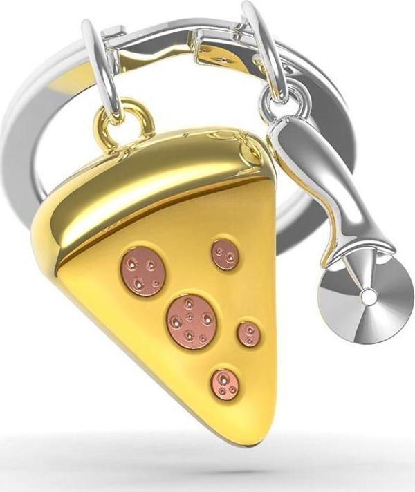 Metalmorphose Pizza Anahtarlık - Image 1