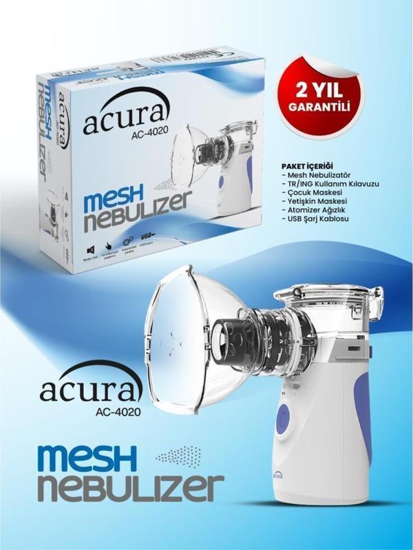 Acura Ac 4020 Taşınabilir Mesh Nebulizatör - Image 1