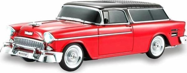 Torima Ws-1955 Klasik Araba Usb-Tf-Fm Radyo Bluetooth Hoparlör Kırmızı - Image 1