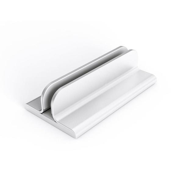 iDock N17 Dikey Genişliği Ayarlı Laptop Macbook Bilgisayar Standı - Gümüş - Image 1