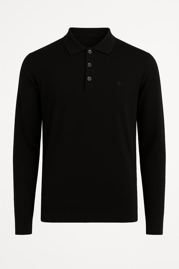 Simenti Regular Polo Yaka Düğmeli Erkek Triko - 7422 - Image 1