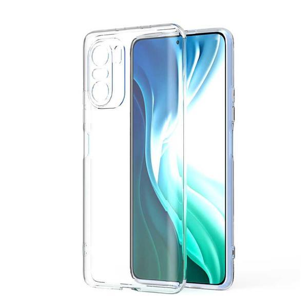 Redmi K40 Kılıf MKST Kamera Korumalı Süper Silikon Kapak - Renksiz - Image 1