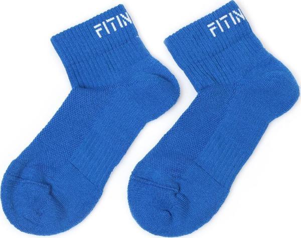 Fitinsane Premium Performance Quarter Unisex Spor Çorap Mavi - Image 1