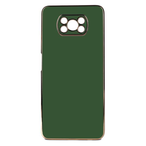 Poco X3 Kılıf MKST Bark Kapak - Koyu Yeşil - Image 1