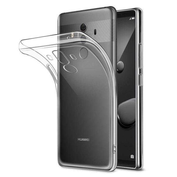 Huawei Mate 9 Kılıf MKST Süper Silikon Kapak - Renksiz - Image 1