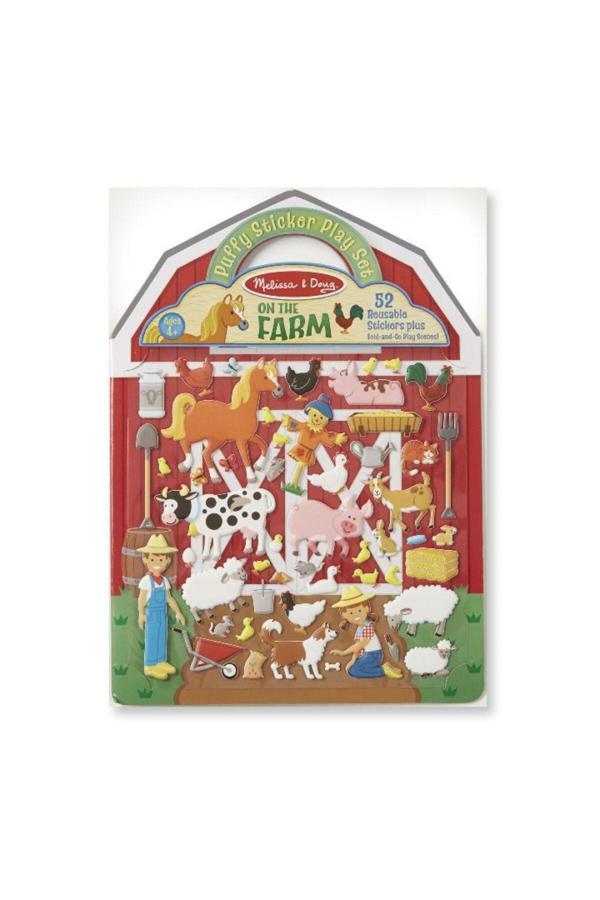 Melissa & Doug Tekrar Kullanılablen Çiftlik Kabartmalı Çıkartma - Image 1