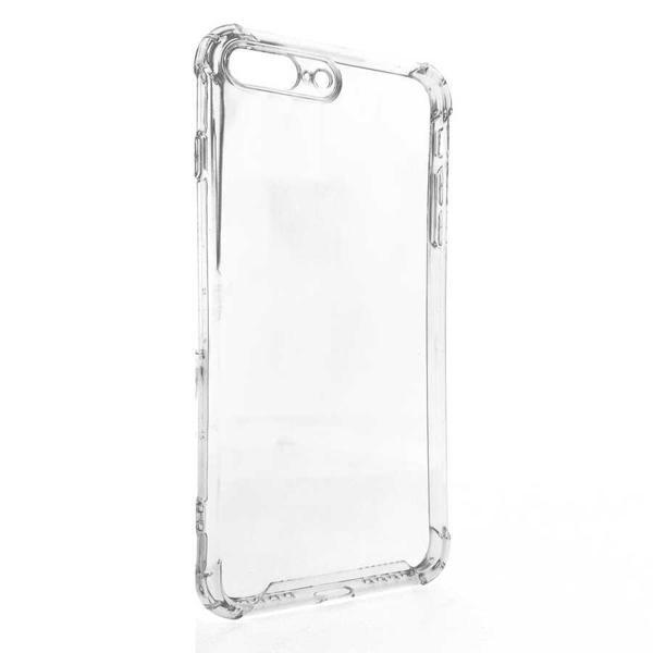 iPhone 7 Plus Kılıf MKST Kamera Korumalı Nitro Anti Shock Silikon - Renksiz - Image 1