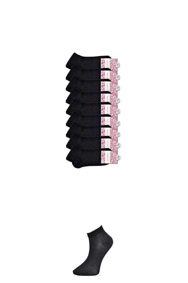 Siyah Kadın Bilek Çorap 9 çift - Image 1