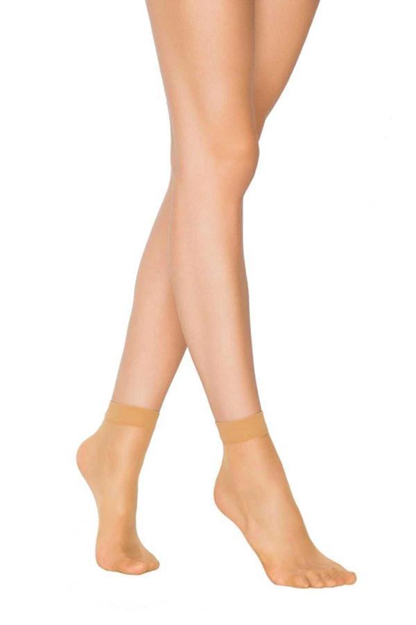 Kadın Ten Süper 15 Mat Soket Çorap Ten - Image 1