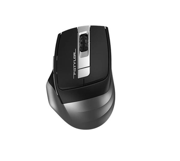 A4 Tech Fb35S Gri Bluetooth+2.4G Nano Kablosuz Optik 2000 Dpi Mouse (Sessiz) - Image 1