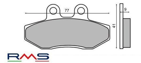RMS 2720 Organik Fren Balatası - Image 1