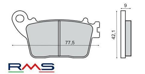 RMS 2930 Organik Fren Balatası - Image 1