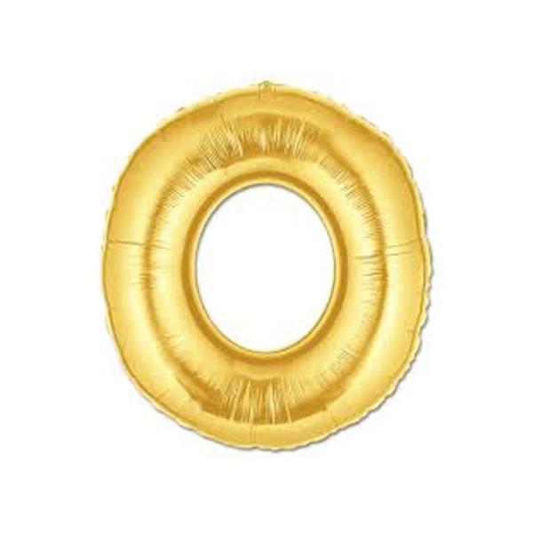 Altın Sarısı Folyo Harf Balon 1 Metre - Image 1