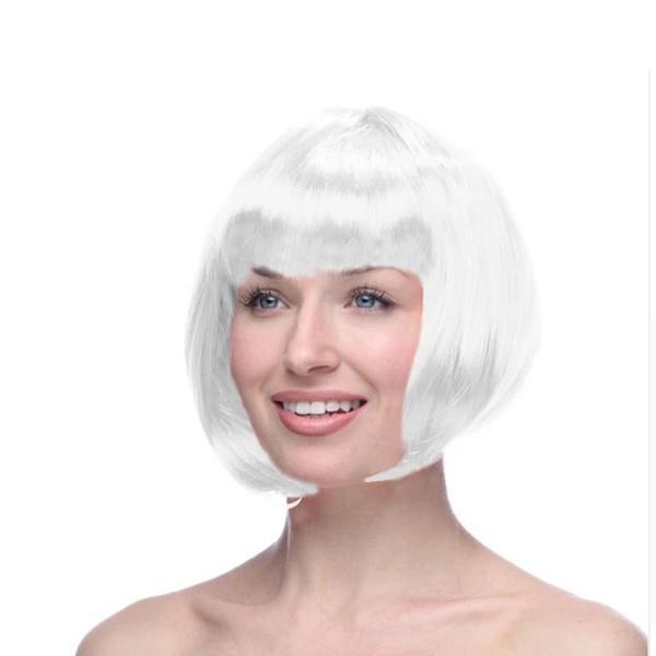 Beyaz Küt Peruk Saç - Image 1