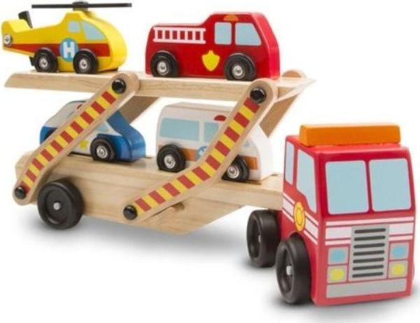 Melissa & Doug Acil Yardım Araçları- Taşıyıcı Tır - Image 1