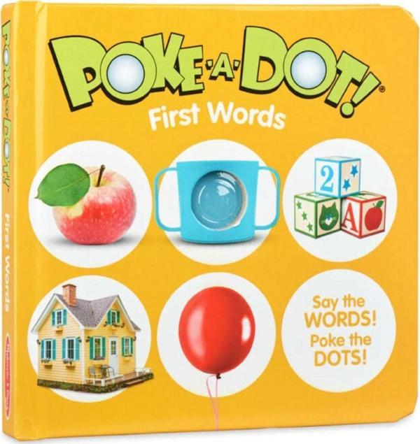 Melissa & Doug Poke A Dot First Letters Ingilizce Ilk Kelimelerim 1 Yaş + - Image 1